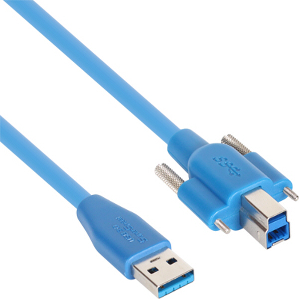 NETmate CBL-HFPD302S-2M USB3.0 High-Flex AM-BM(Lock) 케이블 2m
