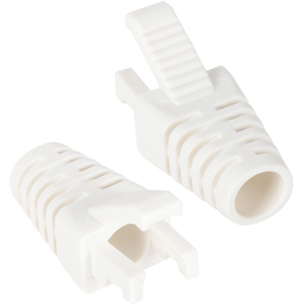 PLUG MASTER NM-SR008W RJ-45 락(Lock) 부트(6Ø/화이트/100개)