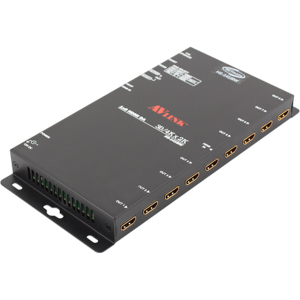 NETmate HS-1418IW 4K 지원 HDMI 1:8 분배기