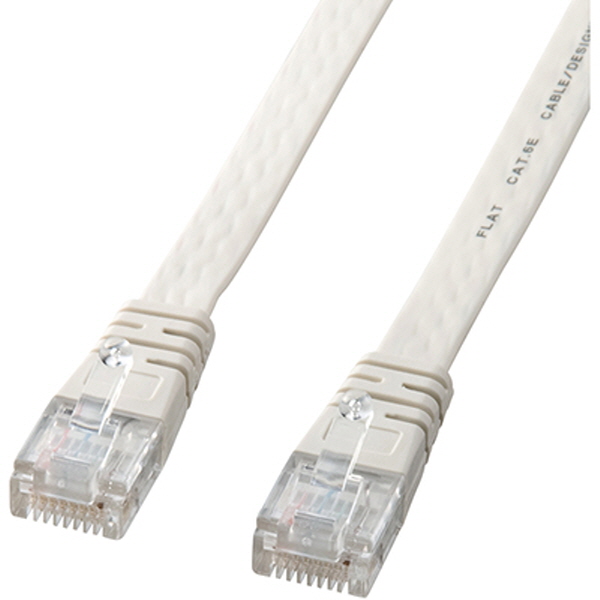 SANWA KB-FL6E-07N CAT.6E UTP 다이렉트 FLAT 케이블 New 7m