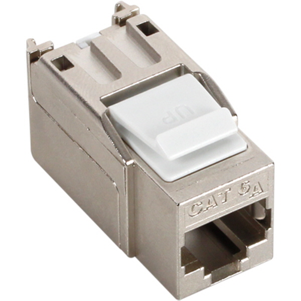 NETmate NM-SUK08 CAT.6A STP 키스톤잭(90°)