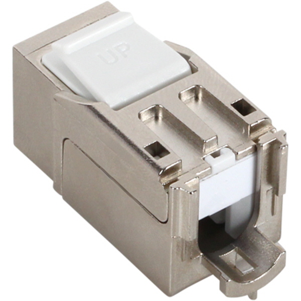 NETmate NM-SUK08 CAT.6A STP 키스톤잭(90°)