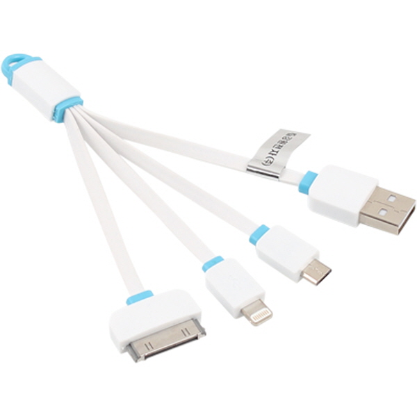NETmate NMC-KVF32M 모바일 멀티 충전 케이블(3 in 1)