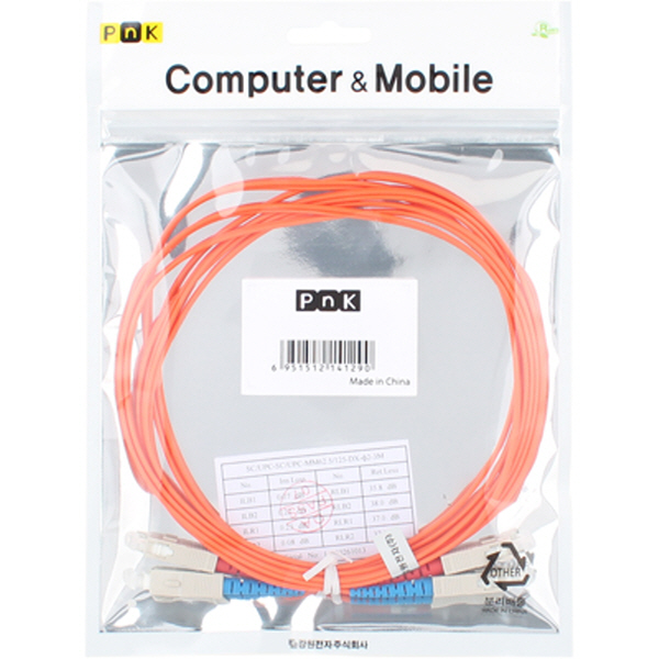 PnK P127A 광점퍼코드 SC-SC-2C-멀티모드 1m