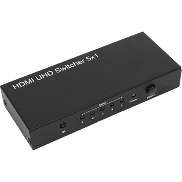 NETmate NM-HSU501 4K 60Hz HDMI 2.0 5:1 선택기