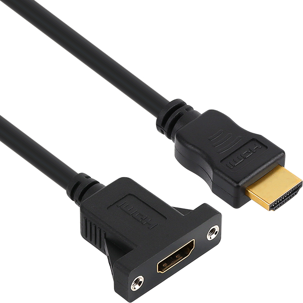 NETmate NMC-HP20 HDMI 1.4 연장 판넬형 케이블 2m