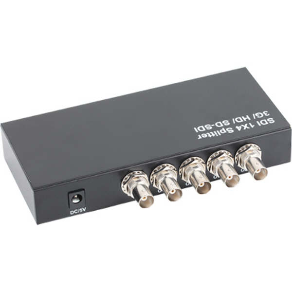 NETmate NM-SDS14 HD-SDI 지원 BNC 1:4 분배기