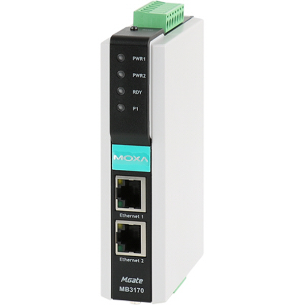MOXA(모싸) ★재고보유★ MGate MB3170 RS232/422/485 Modbus TCP 게이트웨이
