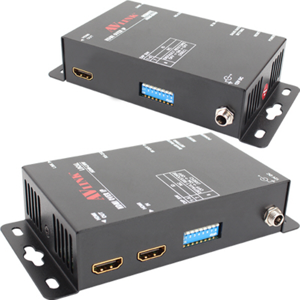 NETmate HDMI-ENW HDMI+RS232 1:1 리피터(로컬 + 리모트)(Ethernet Base 100m)