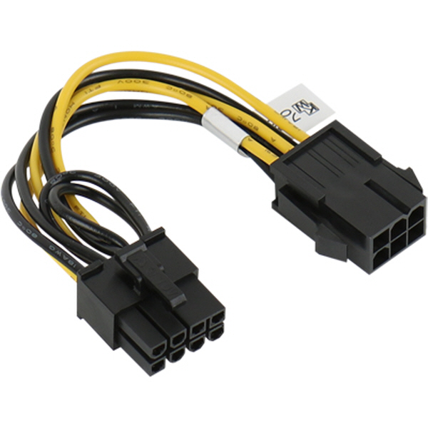 NETmate NMP-VGA8P PCI-E 6핀 to 8핀 전원 케이블