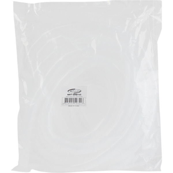 NETmate NMT-SWB195 케이블 정리용 헤리컬밴드 5m (19mm/화이트)