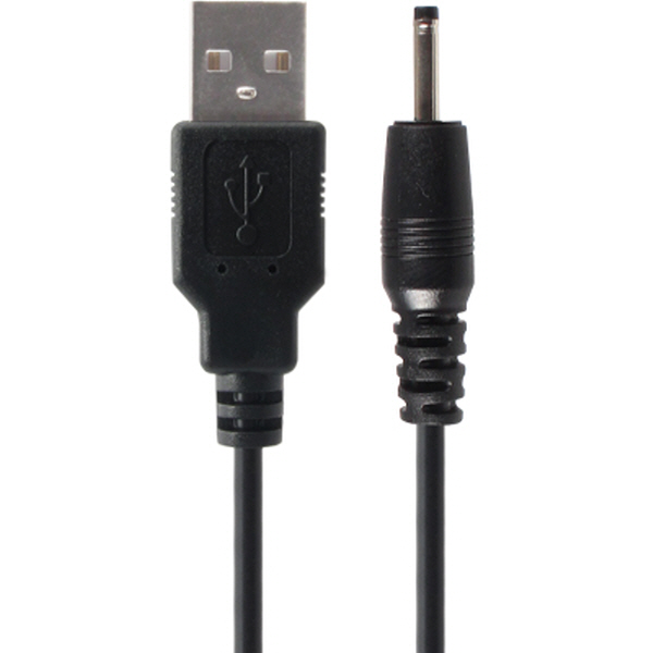 NETmate NMC-UP078 USB 전원 케이블 1.5m (2.5x0.7mm/18W/블랙)