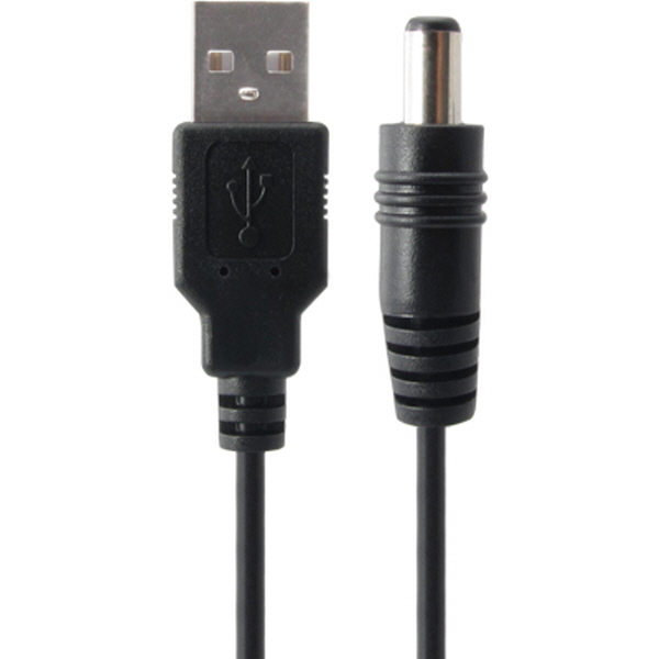 NETmate NMC-UP218 USB 전원 케이블 1m (5.5x2.1mm/18W/블랙)