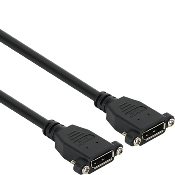 NETmate NM-DPG06 DisplayPort F/F 연장 판넬형 케이블 1m