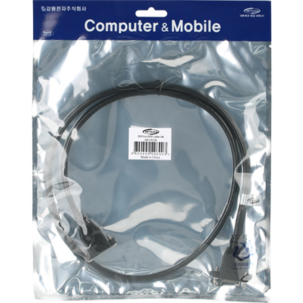 NETmate NM-DPG06 DisplayPort F/F 연장 판넬형 케이블 1m