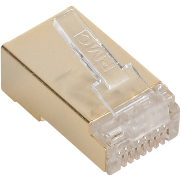 PLUG MASTER P8-064N STP CAT.7/CAT.6A RJ-45 8P8C 플러그 - Two Prongs 핀(100개)