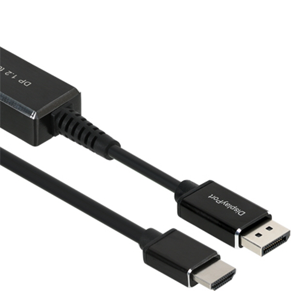 NETmate NMC-DPH5 DisplayPort 1.2 to HDMI 2.0 케이블 5m