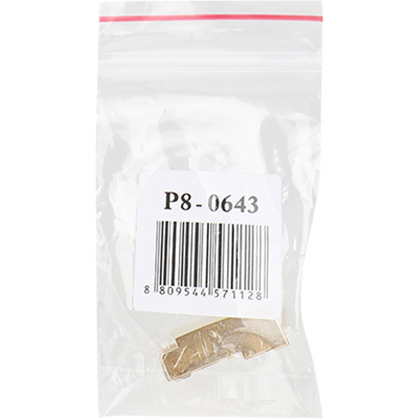 PLUG MASTER P8-0643 STP CAT.7/CAT.6A RJ-45 8P8C 플러그 - Three Prongs 핀(100개)