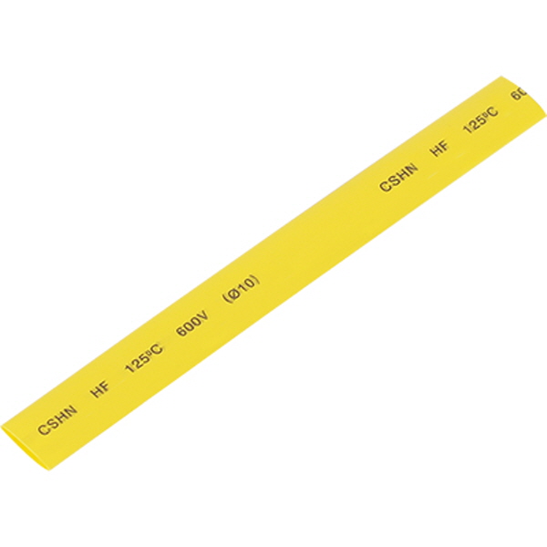 NETmate NMT-CHT1015Y 10.8x150mm 열 수축튜브 (옐로우/10EA)