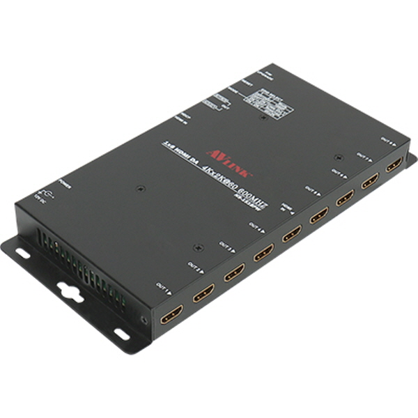 NETmate HS-1518PW 4K 60Hz HDMI 2.0 1:8 분배기(HDR)