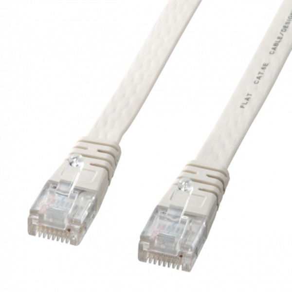 SANWA KB-FL6E-03N CAT.6E UTP 다이렉트 FLAT 케이블 New 3m