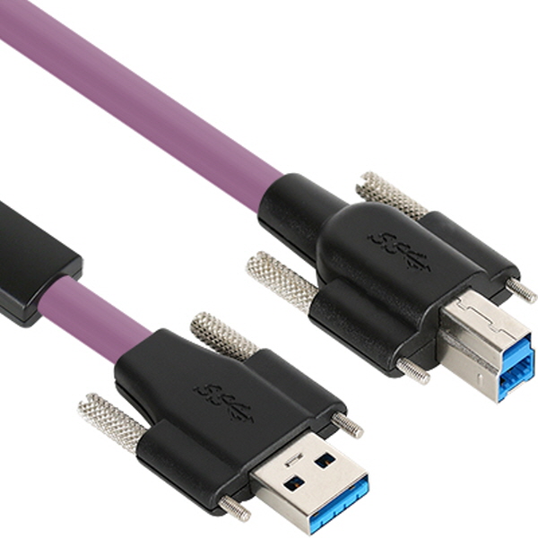 NETmate CBL-HFD3igSS-5m USB3.0 High-Flex AM-BM 리피터 5m (독일 igus 선재/Lock)