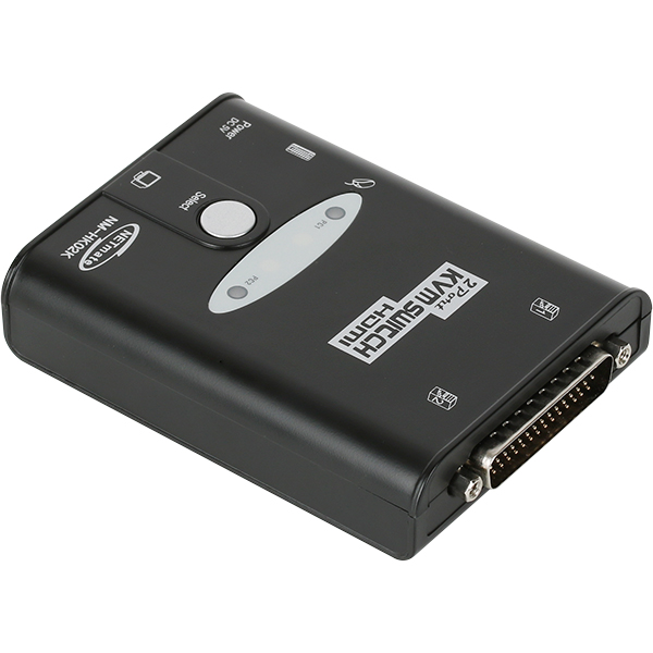 NETmate NM-HK02K HDMI KVM 2:1 스위치(USB/케이블 포함)