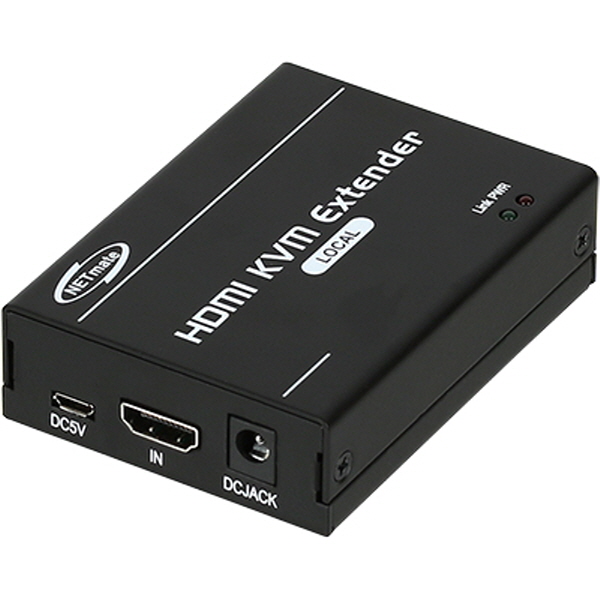 NETmate NM-QMS3305T 국산 HDMI KVM IP 리피터 로컬 유닛(Ethernet Base 150m)