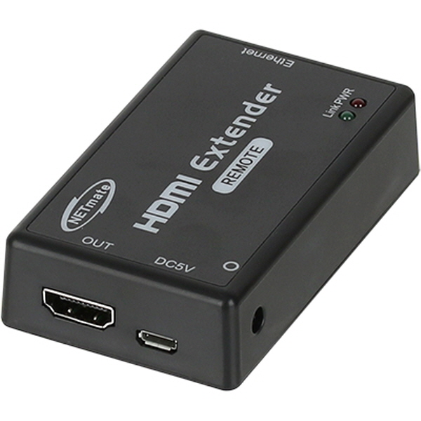 NETmate NM-QMS3107R 국산 HDMI 1:1 IP 리피터 리모트 유닛(Ethernet Base 150m)