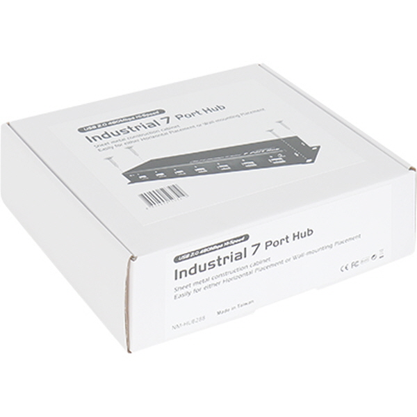 NETmate NM-HUB288 산업용 USB2.0 7포트 허브
