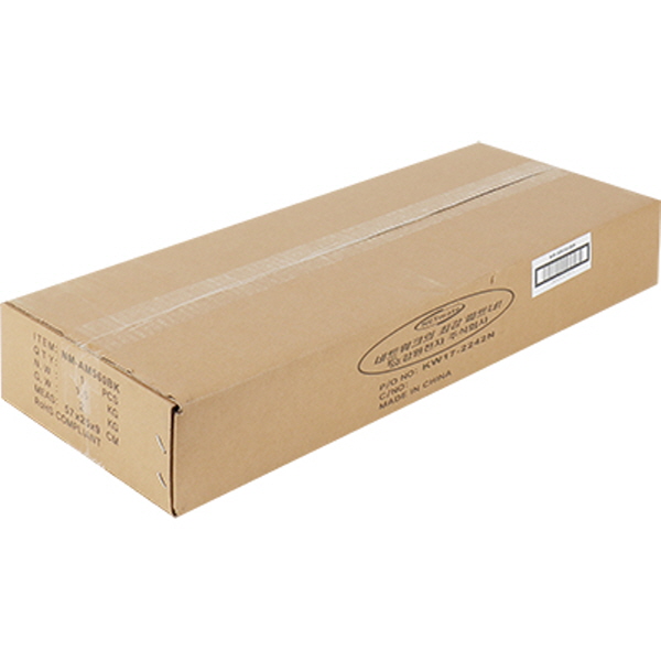 NETmate NM-AM560BK 다용도 메탈 받침대 (560x240x80mm/블랙)