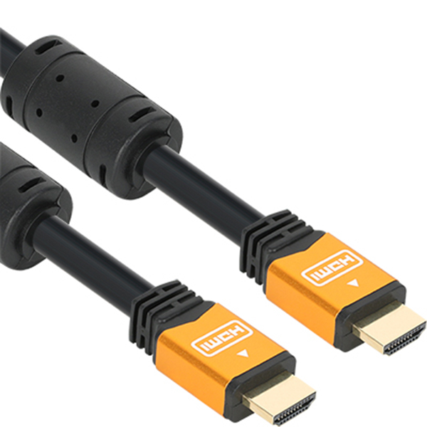 NETmate NMC-HQ01Z 8K 60Hz HDMI 2.0 Gold Metal 케이블 1m