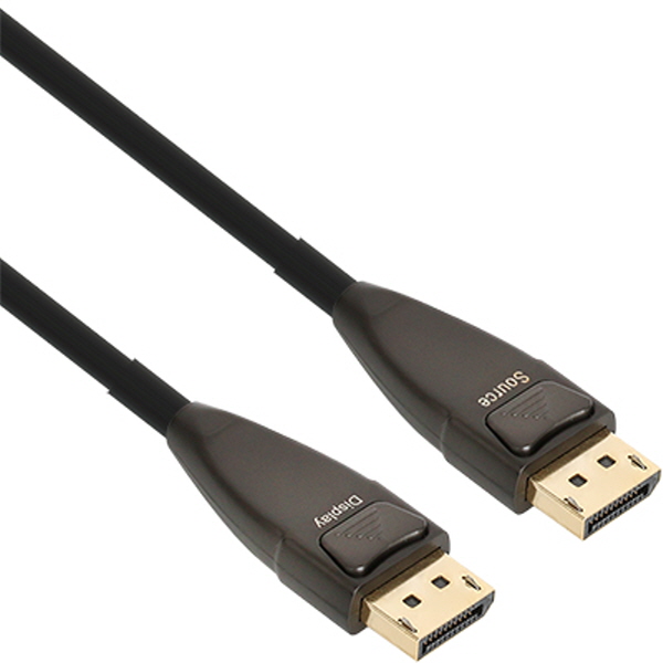 NETmate NM-FD100 8K 60Hz Hybrid 광 DisplayPort 1.4 Active 케이블(무전원) 100m
