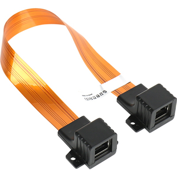 NETmate NM-WF06B 창틀 통과형 랜 필름 케이블 445mm