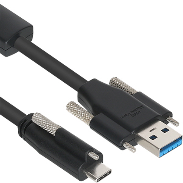 NETmate CBL-AU3.1G1SS-5m USB3.1 Gen1(3.0) AM(Lock)-CM(Lock) 리피터 5m