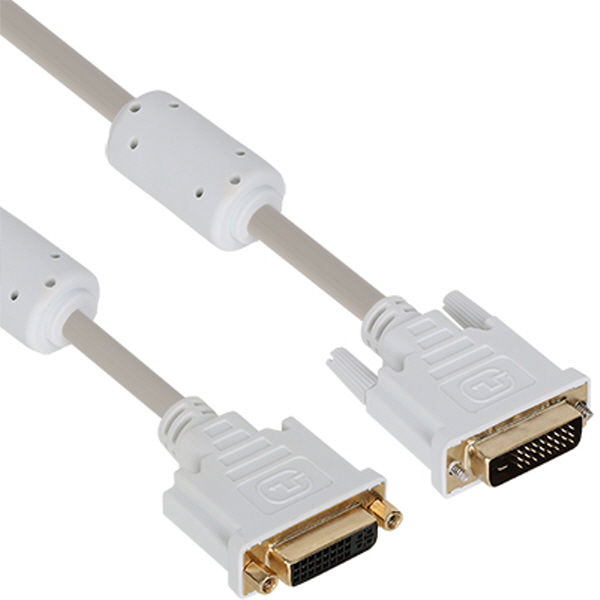 NETmate NMC-DD50FZ DVI-D 듀얼 연장 케이블 5m