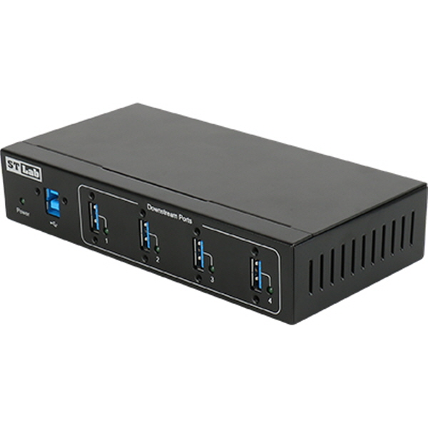 NETmate IU-130 산업용 USB3.0 4포트 유·무전원 허브