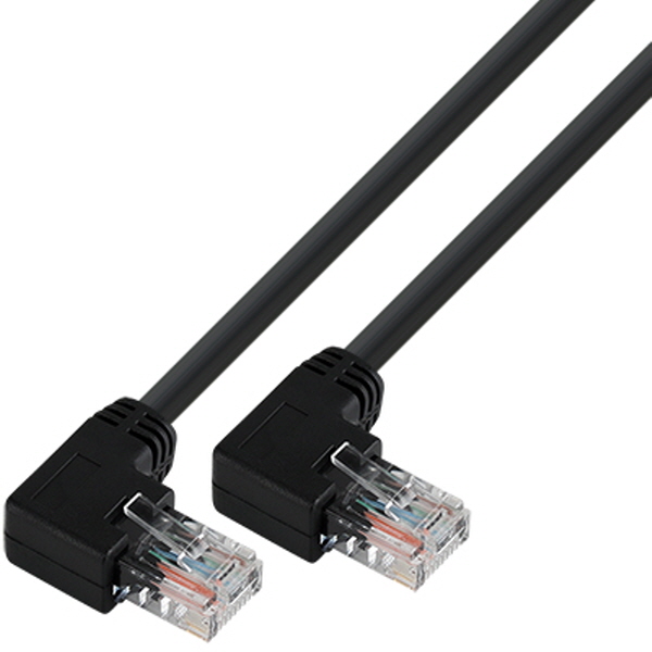 [표준제품]KW KW515L CAT.5E UTP 랜 케이블 15m (왼쪽 꺾임)