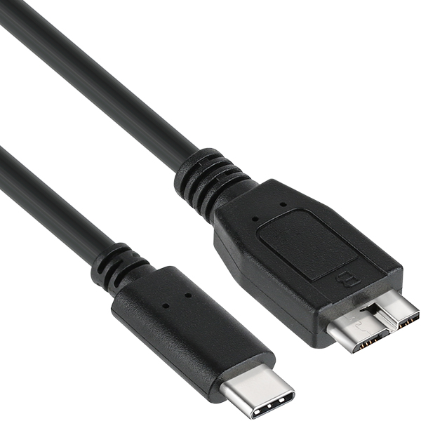 NETmate NMC-UC01B USB3.1 Gen2 CM-MicroB 케이블 1m