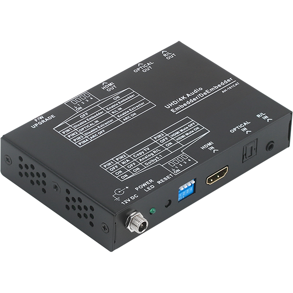 NETmate NM-HAD01 4K 60Hz HDMI 2.0 오디오 임베더 & 디임베더