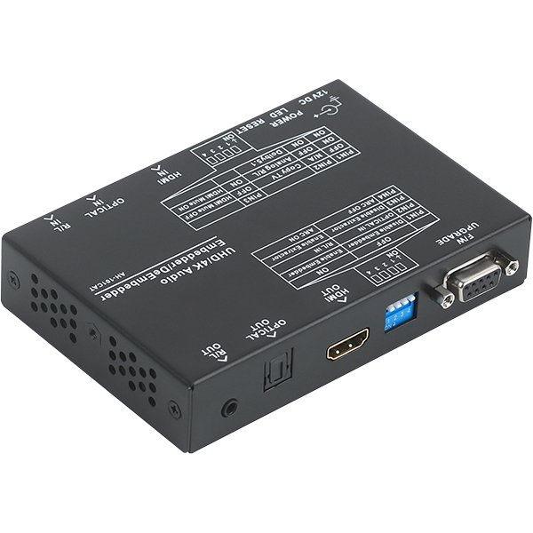 NETmate NM-HAD01 4K 60Hz HDMI 2.0 오디오 임베더 & 디임베더