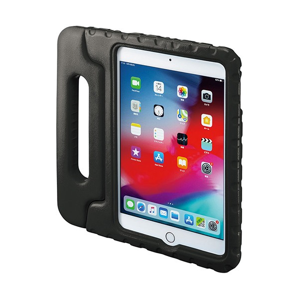 SANWA PDA-IPAD1405BK iPad mini 7.9형 어린이·유아용 에바폼 케이스(블랙)