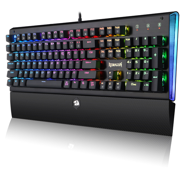 Redragon ARYAMAN K569RGB RGB 게이밍 키보드 (청축)
