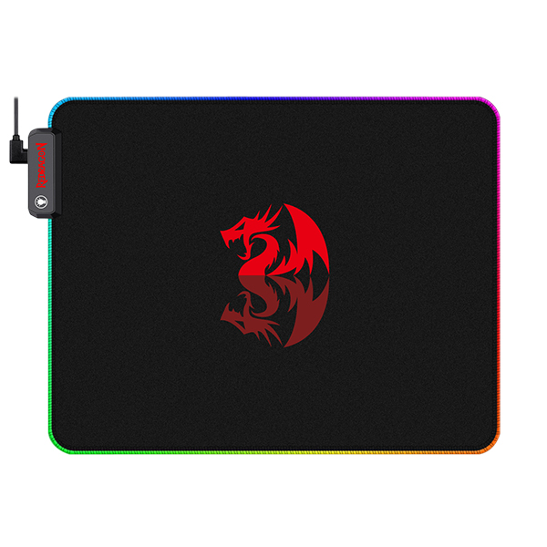 Redragon PLUTO P026 RGB 게이밍 마우스 패드 (330x260x3mm)