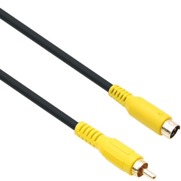 NETmate NMA-SSR015B SVHS-RCA 케이블 1.5m