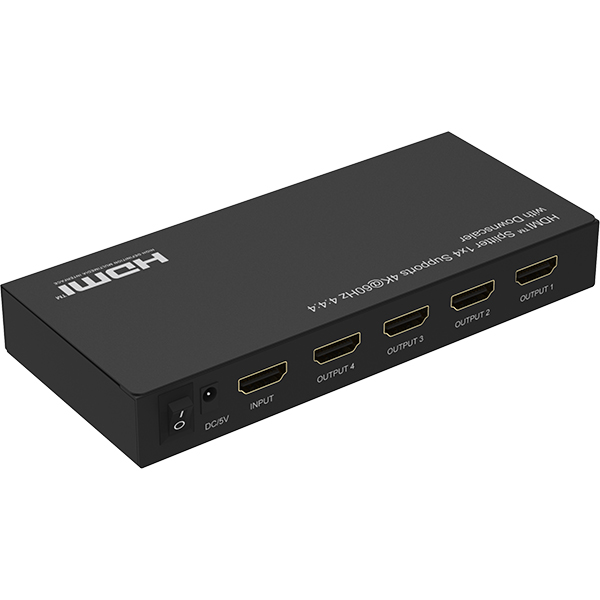 NETmate NM-PTP14 4K 60Hz HDMI 2.0 1:4 분배기