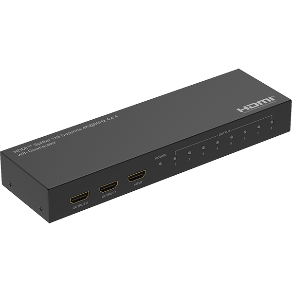 NETmate NM-PTP18 4K 60Hz HDMI 2.0 1:8 분배기