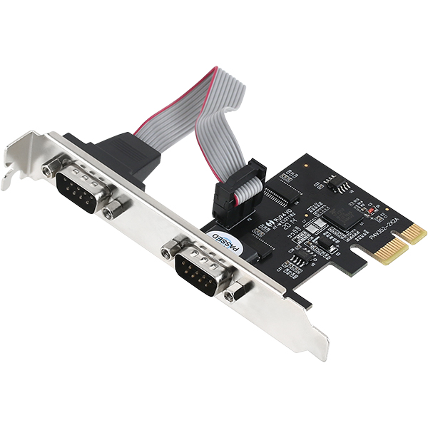 NETmate I-560 2포트 PCI Express 시리얼카드(슬림PC겸용)