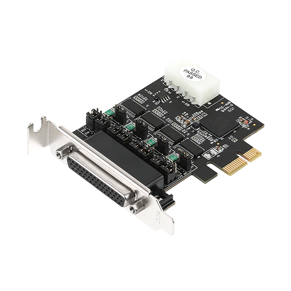 NETmate CP-150 4포트 PCI Express 시리얼카드 with Power(슬림PC겸용)