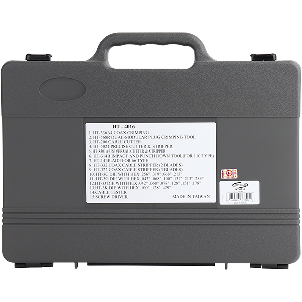 NETmate HT-4016 네트워크 공구 세트